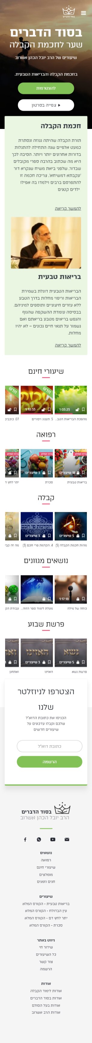 בניית אתרי תדמית תצוגת מובייל